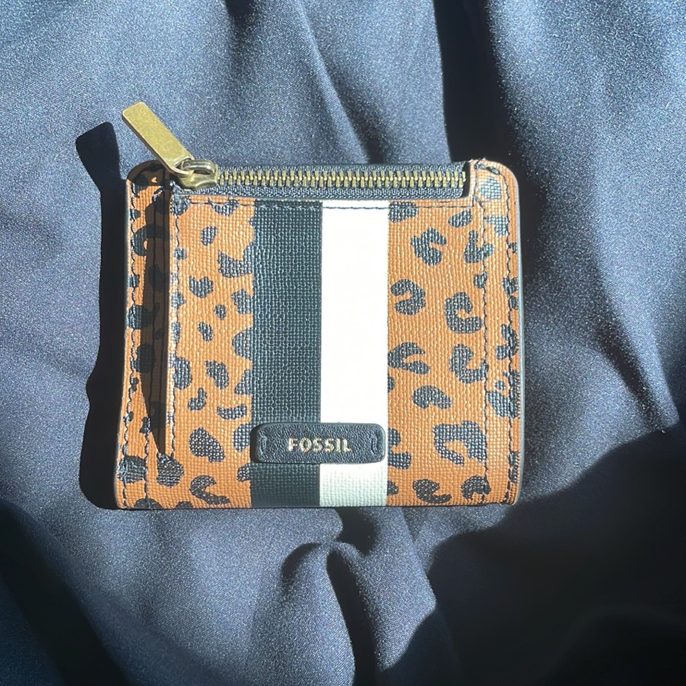 Fossil Wallet Leopard